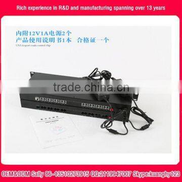 1ch to 64ch FXO/FXS voice telephone fiber optic multiplexer pcm 32 channel multiplexer voice fiber modem