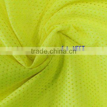 100%polyester Fluorescent/high Visibility Color Mesh Fabric