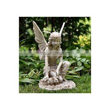 sandstone garden statues angels cherubs