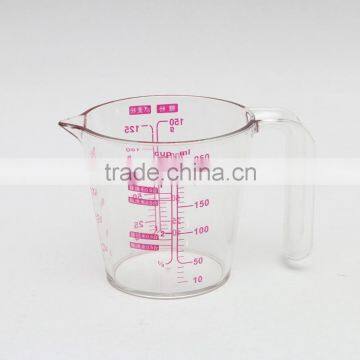 250ml transparent measuring cups, hot sale cups