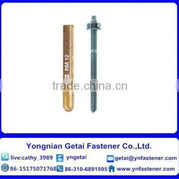 Chemical Anchor, Electro Galvanized Wedge Anchor, Yellow Zinc Plated/blue White Wedge Anchor photo-3