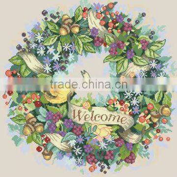 beautiful flower embroidery design,dmc cross stitch flower craft