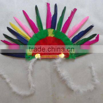 Halloween Feather headgear-61