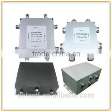 4*4 mini din 4.3/10 type hybrid combiner,hybrid rf,rf coupler design