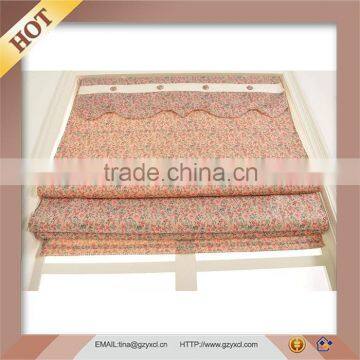 Chinese Style Horizontal Design Ready Made Roman Blind