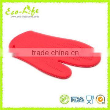 Perfect FDA LFGB 2 Fingered Grilling Oven Silicone Glove BBQ Mitt photo-5