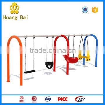 Outdoor amusement equipment kids boat swing to the park