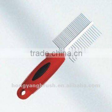 Double sided comb-Coares teeth and Fine Teeth