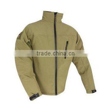 custom 100% polyester men soft shell jacket new