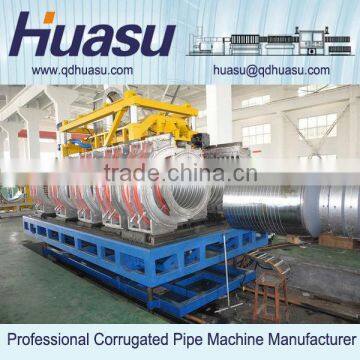 PVC DWC Pipe Machinery Corrugated Pipe Extrusion Line
