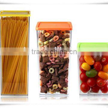 custom made palstic food container, commercial plastic food container