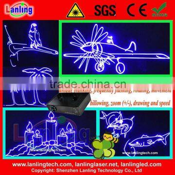 professional laser projector with blue animation, SD card custom animations,ILDA,DMX for DJ Disco lighting laser