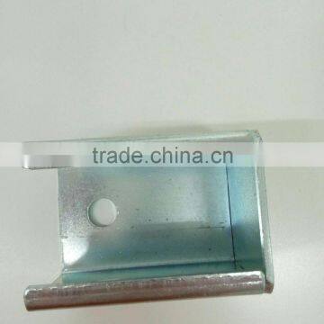 JY-2044CK|Zinc-plated Roller Track Fitting|Storage Rack Roller Track Connector|Logistic Mounting Bracket Slide Joint photo-2