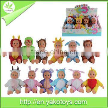 11.5 inch baby doll,12PCS most popular baby dolls