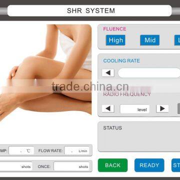 Spa Shr/ Ipl / Painless Hair 10MHz Removal Spa Shr Ipl Machine Face Lifting photo-5