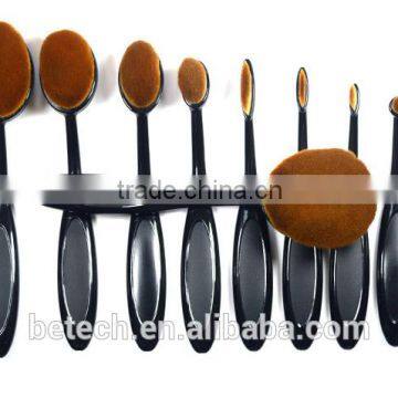 2016 New Design Oval Toothbrush Makeup Brush Set photo-5