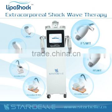 2015 hot seller shock wave effective rf vacuum therapy cellulite removal device - LipoShock