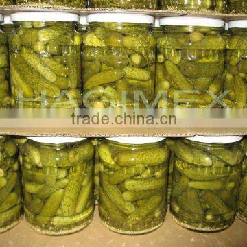 Gherkins, Pickled Cucumbers in Jar From Vietnam - Best Selling! Www.hagimex.com photo-2