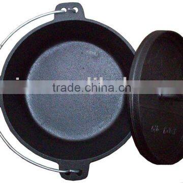 cast iron camping dutch oven