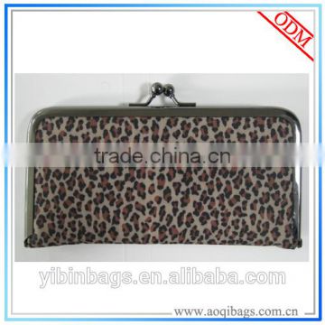 Leopard Ladies' Lather Wallet Purse New Design WT011