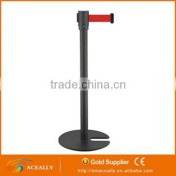 Wall Mounted Retractable Barrier Belt for Guidance