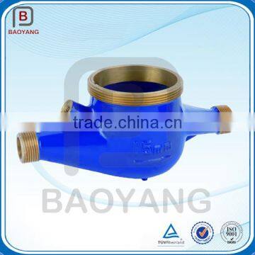 China manufacturer blue powder coating brass water meter box