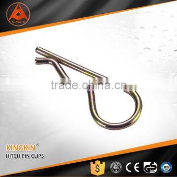 high quality hitch pin clips single winded stainless steel snap hook