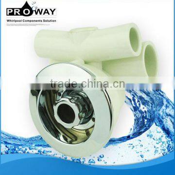 Whirlpool Bathtub Spares Chrome-plated ABS, S.S Or Brass Cover Material Whirlpool Spa Water Jet