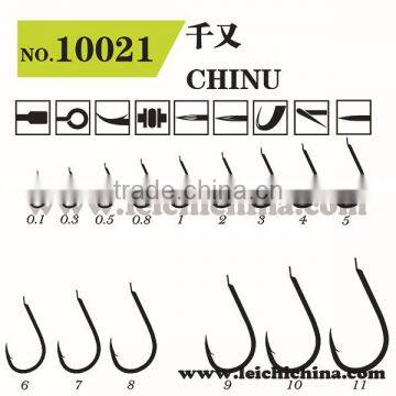 Types of First Class High Carbon Steel Forged Fishing Hook