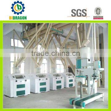 automatic bidragon wheat flour mill machinery
