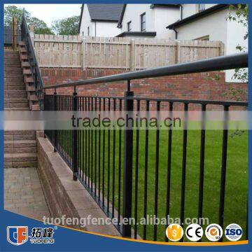 Punched Hole Rod Iron Porch Railing System