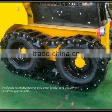 skid steer tire chain, bobcat tire china, steel track