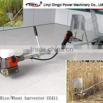 gasoline engine mini rice/wheat harvester reaper