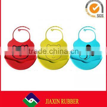 Fashion Design Wholesale Custom Printing Baby Silicone Bibs photo-3