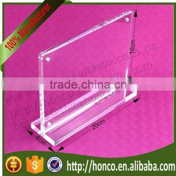 High Quality 7" Clear Color Acrylic Magnetic Photo Frames photo-2