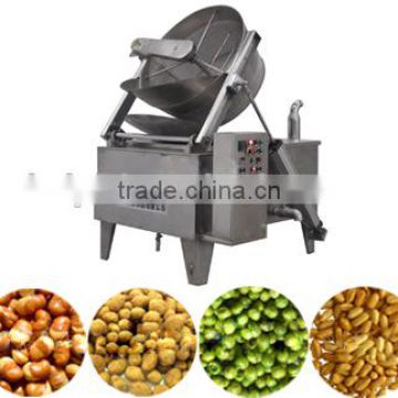 snack food continous fryer machine