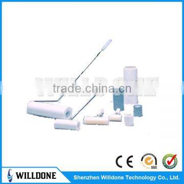 White sticky roller for cleanroom