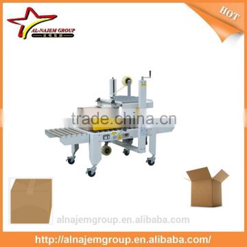 adhesive tape carton box sealer machine