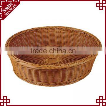 S&D Eco-friendly Decorative Designl Rattan Material Fruit Basket Cheap Wicker Baskets photo-3