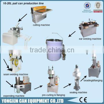 Tin Can machines for conical metal bucket manufactutring line