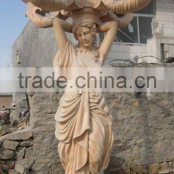 Stone Garden Products Lighting Lady Statue for Sale photo-3