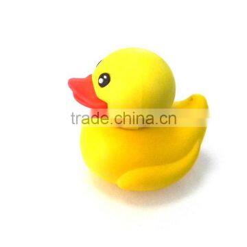 PVC creative usb sticker Cartoon cute little yellow duck Usb stick