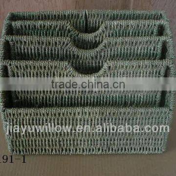 Linyi wholesale exquisite magazine wire basket with 100%handmade