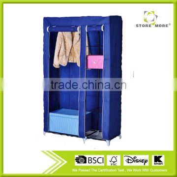 Store More Clothes Closet Portable Wardrobe Storage with Shelves