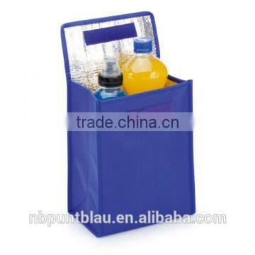 non-woven foldable cooler bag with handle for promtional