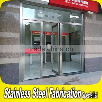 Stainless Steel Glass Door Metal Frame