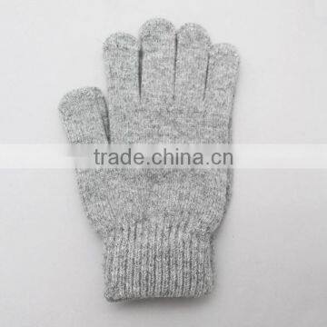 Wholesale Winter Touch Screen Gloves Arcylic and Wool Knitted Gloves photo-3