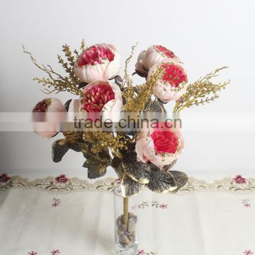 SJ10131024 Mini Dry Plastic Bouquet Flowers for Mothers Days photo-5