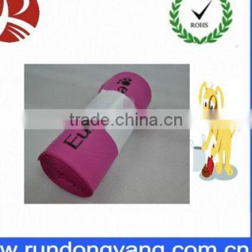 2013 new product hdpe plastic dog poop bag