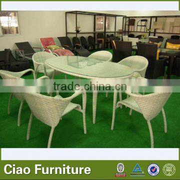 Modern Dining Room Furniture Rattan Dining Table and Chair photo-2